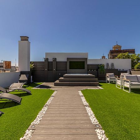Allo Apartments Plateros Centro Jacuzzi Comunitario Jerez de la Frontera Esterno foto
