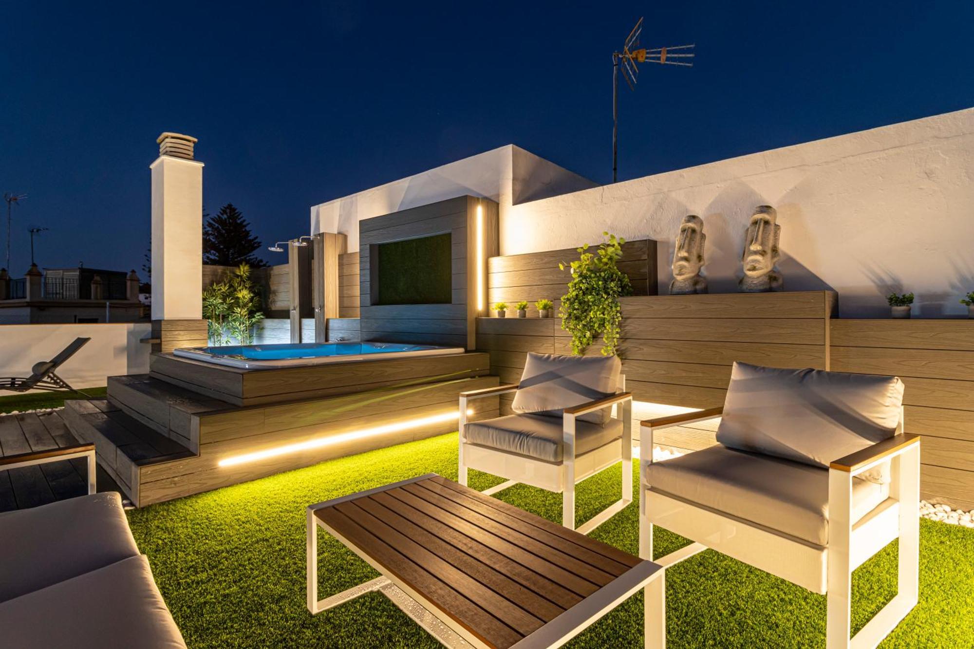 Allo Apartments Plateros Centro Jacuzzi Comunitario Jerez de la Frontera Esterno foto