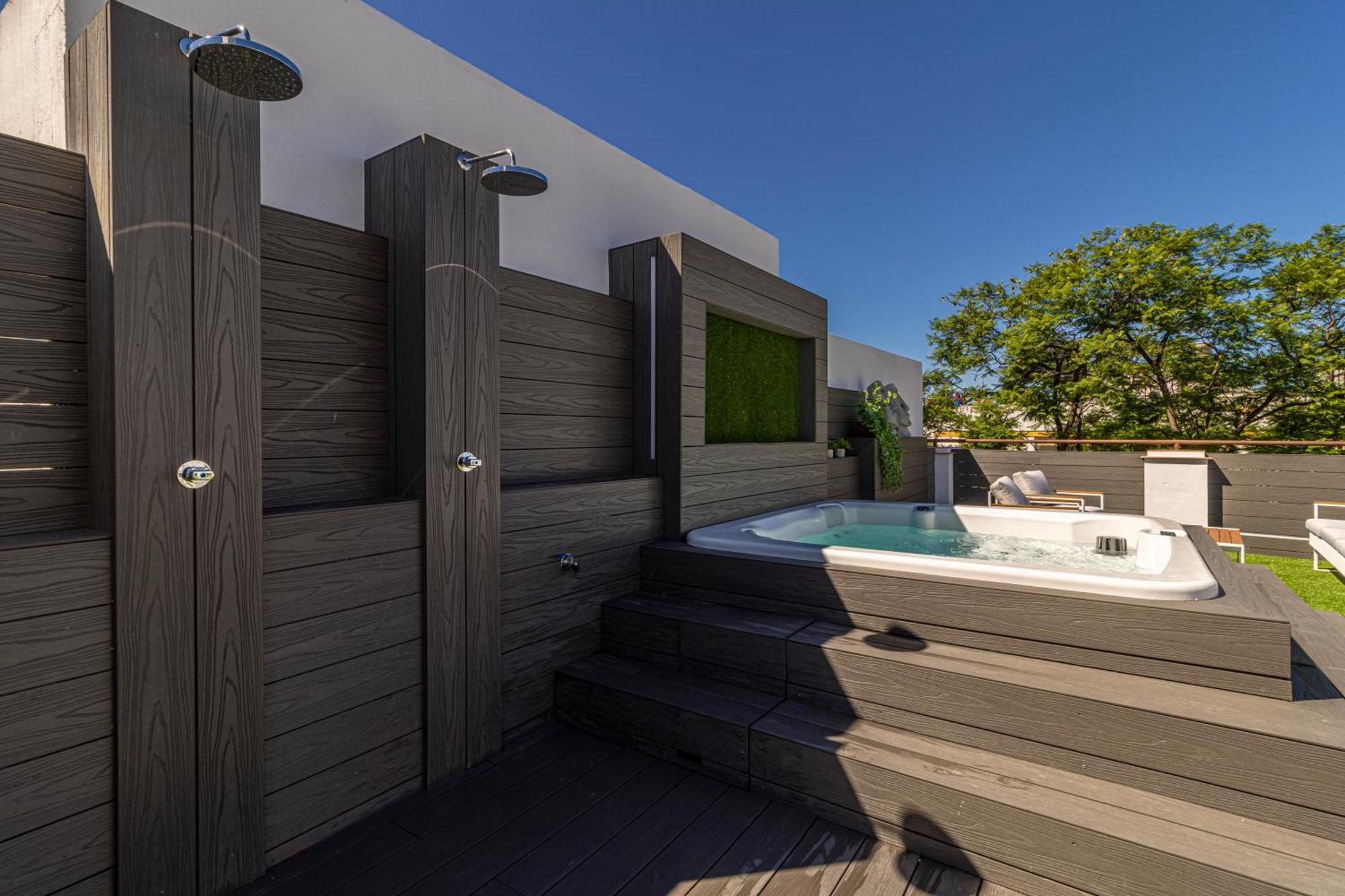 Allo Apartments Plateros Centro Jacuzzi Comunitario Jerez de la Frontera Esterno foto