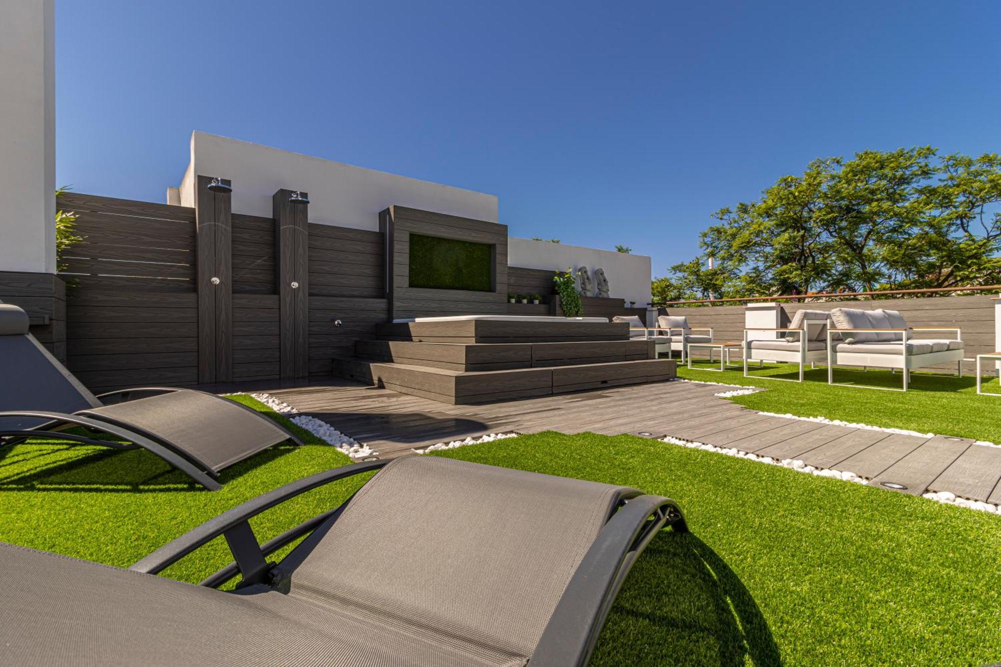 Allo Apartments Plateros Centro Jacuzzi Comunitario Jerez de la Frontera Esterno foto